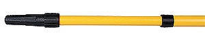 Kaem handvat telescoop.metaal 1,6-3,0m geel