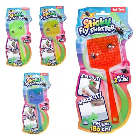 Toi-toys dehnbare, klebrige Fliegenklatsche