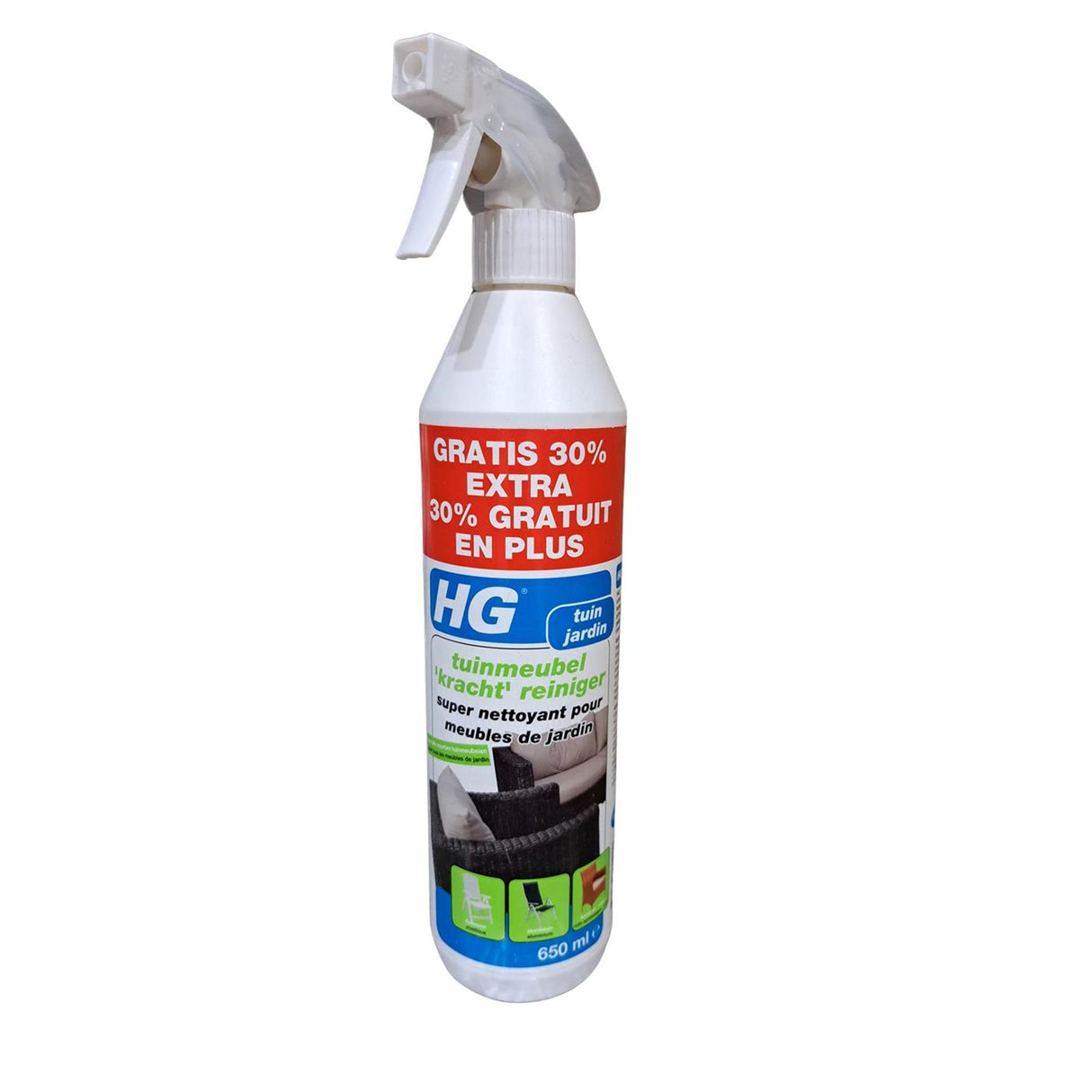 Hg Gartenmöbelreiniger 500 ml + 30 % extra