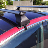 Dachregal Set Fly Bar Tesla 3 Aluminium Schwarz