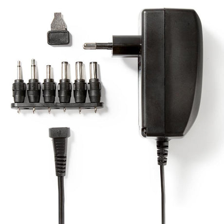 Nedis ACPA007 Universal-Wechselstrom-Netzteil 3 4,5 6 7,5 9 12 V DC 2,25 A
