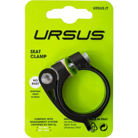 Ursus Sattelstützenklemme Urban 38,1 mm | Schnellspanner | schwarz