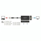 Delock USB-C> VGA HDMI DVI DisplayPort
