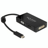 Delock USB-C> VGA HDMI DVI DisplayPort