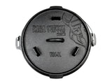 Valhal Dutch Ofen Braadpan Gusseisen ohne Beine 6,1 l