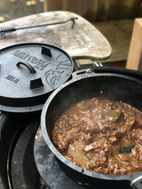 Valhal Dutch Ofen Braadpan Gusseisen ohne Beine 6,1 l