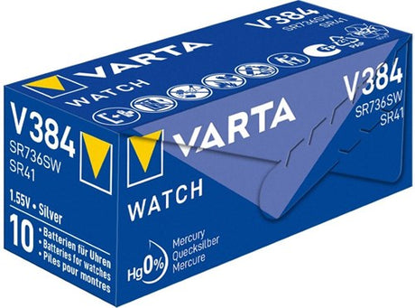 Varta 384 SR41 10 Stück im Karton