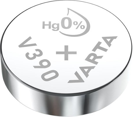 Varta v390 Knopfzellenbatterie Silber