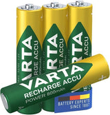 Varta wiederaufladbare Mini Penlite Batterie AAA 800 mAh Nimh 1,2 V 4 Teile auf der Karte