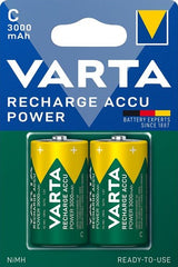 Varta C-Batterie 3000 mA Blister 2 R2U