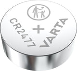 Varta-Batterie, Knopfzelle, CR2477, Lithium, 3 V, 1 Blister
