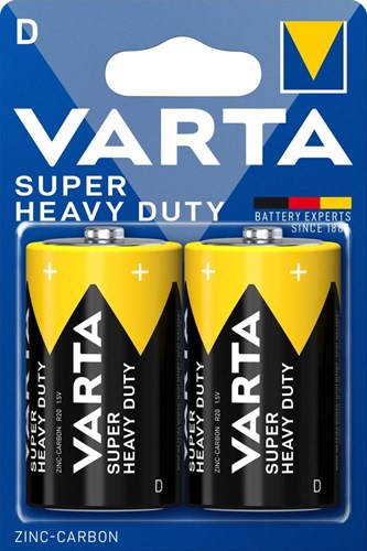 Varta Battery Superlife R20 D Mono -Karte A 2