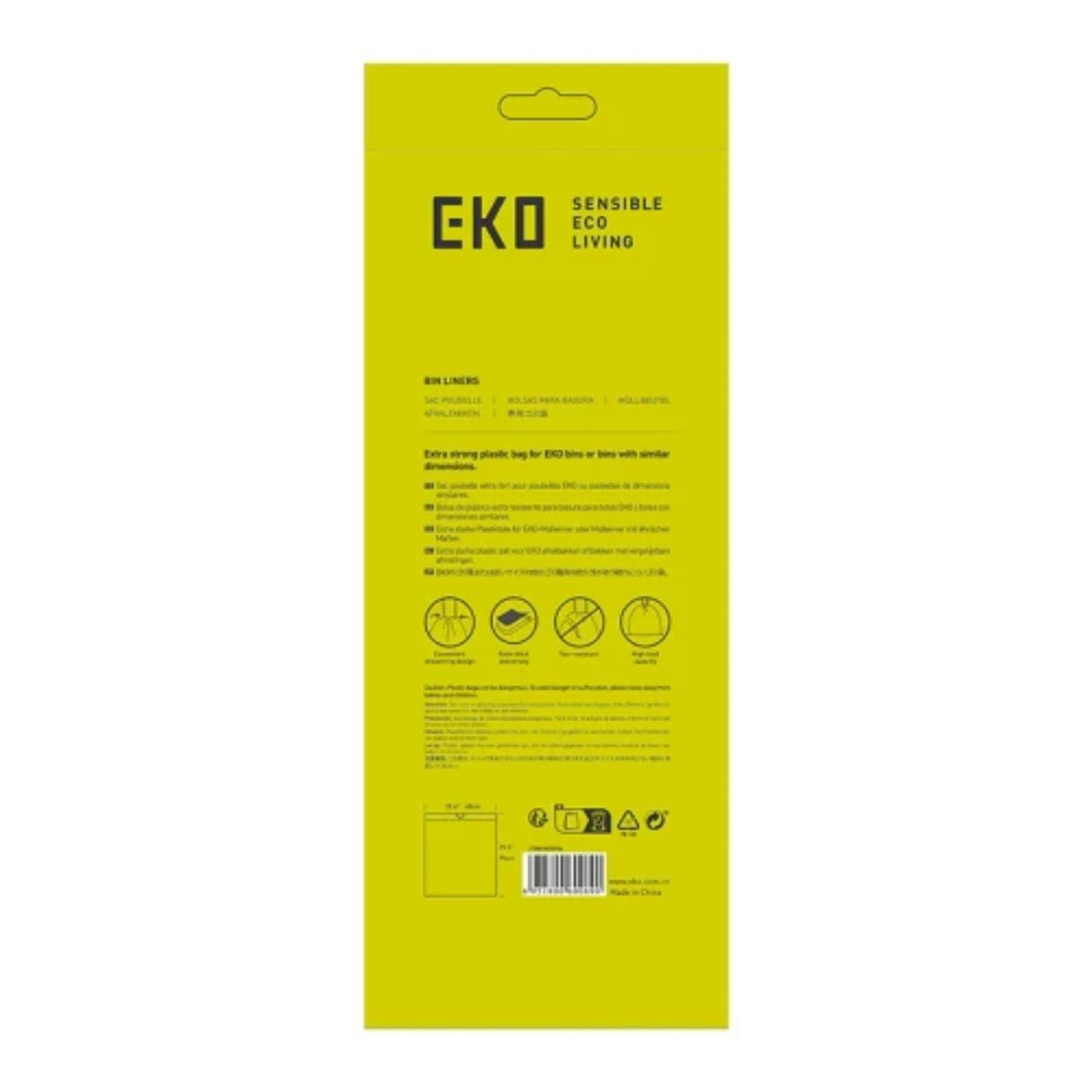 Öko-Abfallbeutel Typ F 40-60 Liter