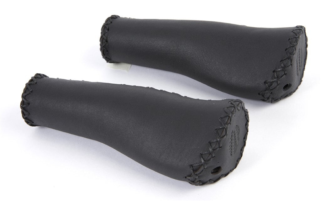Velo Griff Leder Ergo 135 135 mm schwarz
