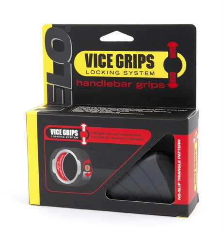 Velo -Griff Ergip Visegrip Alu Kraton Gel 95 135 mm, schwarz