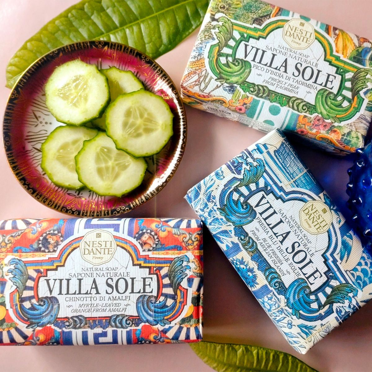 Nesti Dante Villa Sole Freesia Blu Della Eolie Seife 250gr.