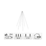 NAMPOOOK WILHE LED FAGMALE LELLING 192 LED