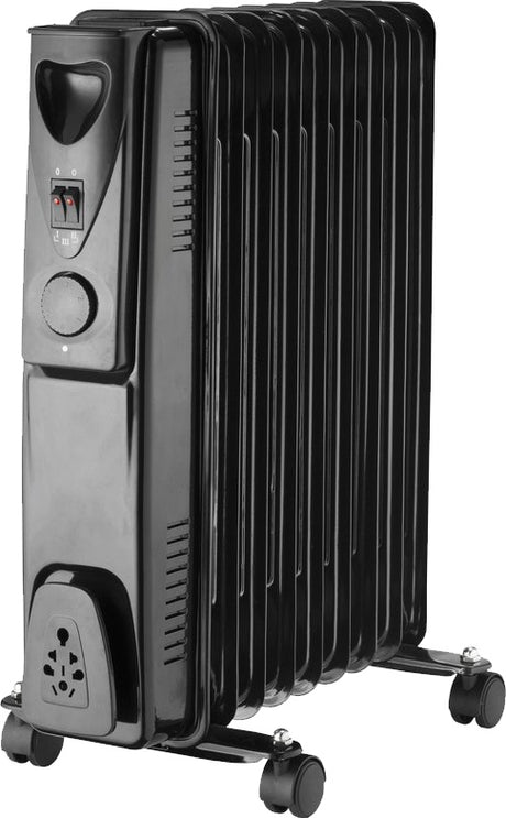 Volteno olieverwarmingstoestel 7-żeberek 1500w zwart