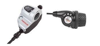 Shimano Drehgriff Nexus 3 - - Griff+Clickbox (Bulk)