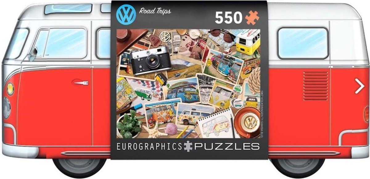 Eurographics Volkswagen-Puzzle – VW-Bus-Roadtrips – 550 Teile