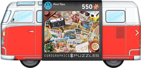 Eurographics Volkswagen-Puzzle – VW-Bus-Roadtrips – 550 Teile