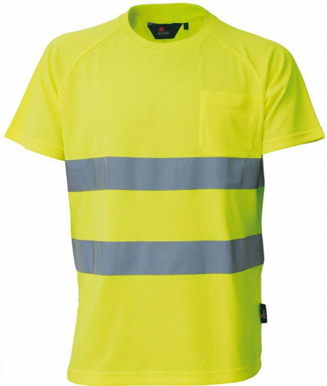 Beta geel waarschuwingst-shirt l