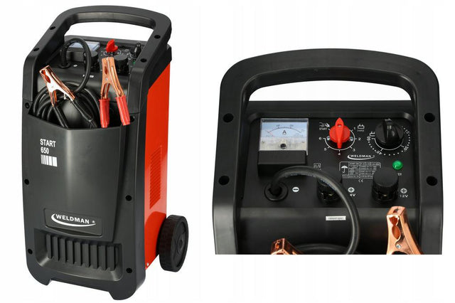 Weldman straightener-start 650a opstarten