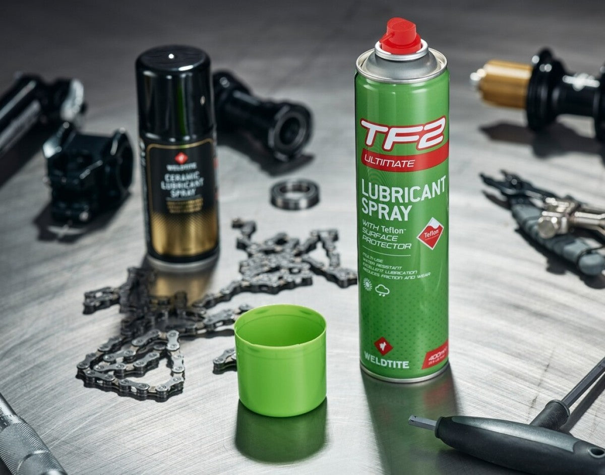 Weldtite TF2 Schmieröl + Teflon-Spraydose, 4dl