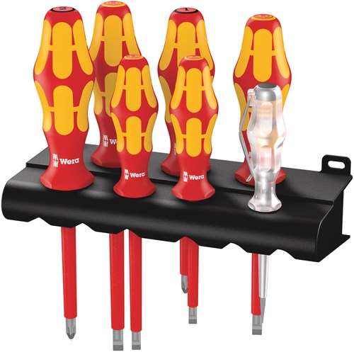 Wera 160 i 165 i 7 Schraubendreher Set Kraftform plus s