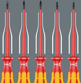 Wera 165 ist PZ S # 1+ 2 Schraubendreher-Set Kraftform Plus Serie 100. mit reduziertem Klingendurchmesser, 2-teilig – 05006470001