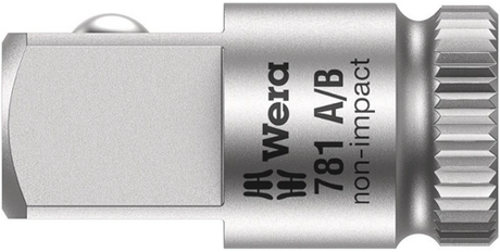 Wera 781 ein 1 4 Adapter | Verbindungsstück | 781 a b x 3 8 x 25,2 mm x 1 4 - 05042670001