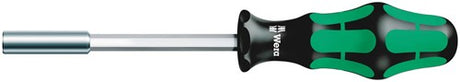 Wera 812 1 Bit-Handhalter mit starkem Permanentmagnet, 1 4 Zoll x 120 mm – 1 Stück – 05051205001
