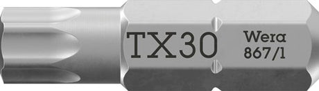 Wera 867 1 Torx®-Bits, TX 30 x 25 mm – 1 Stück – 05066490001