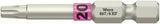 Wera 867 4 Torx® HF-Bits mit Haltefunktion, TX 20 x 50 mm - 05060508001
