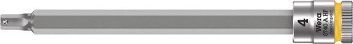 Wera 8740 a HF-Zyklop-Bitnuss-Kombination mit Haltefunktion mit 1 4 Antrieb, 4,0 x 100 mm – 1 Stück – 05003334001