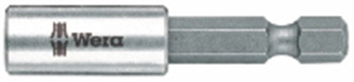 Wera 899 4 1 s Universal-Bithalter mit starkem Klemmring, 1 4 Zoll x 100 mm – 1 Stück – 05160977001