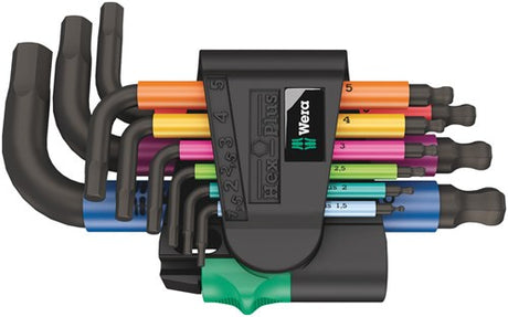 Wera 950 9 Hex-plus Multicolour 2-Stiftschlüssel, 9 ..