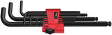Wera 950 pkl 9 bm n Inbusschlüsselsatz, metrisch, schwarzer Laser, 9-teilig – 1 Stück – 05022086001