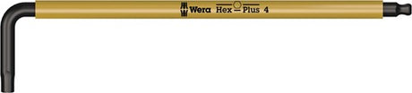Wera 950 spkl Winkelschlüssel mehrfarbig, metrisch, Blacklaser, Sechskant-Plus, 4,0 mm – 1 Stück – 05022608001