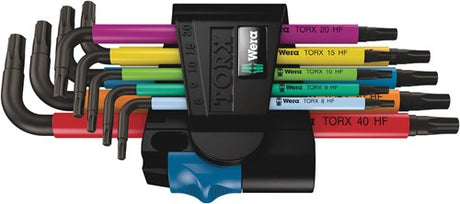 Wera 967 9 tx 9-teiliger Innensechskantschlüsselsatz – Torx – T8-40