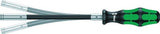 Wera Hand-Bithalter | 1 4 Zoll mit Magnet | Klingenlänge 173,5 mm | Messer flexibler 3-Komponenten-Griff | 1 Stück - 05028161001 - 05028161001