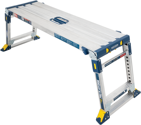 Kleine Jumbo-Werner-Pro-Plattform ap2030 | teleskopisch verstellbare Arbeitsplattform - 1299379023