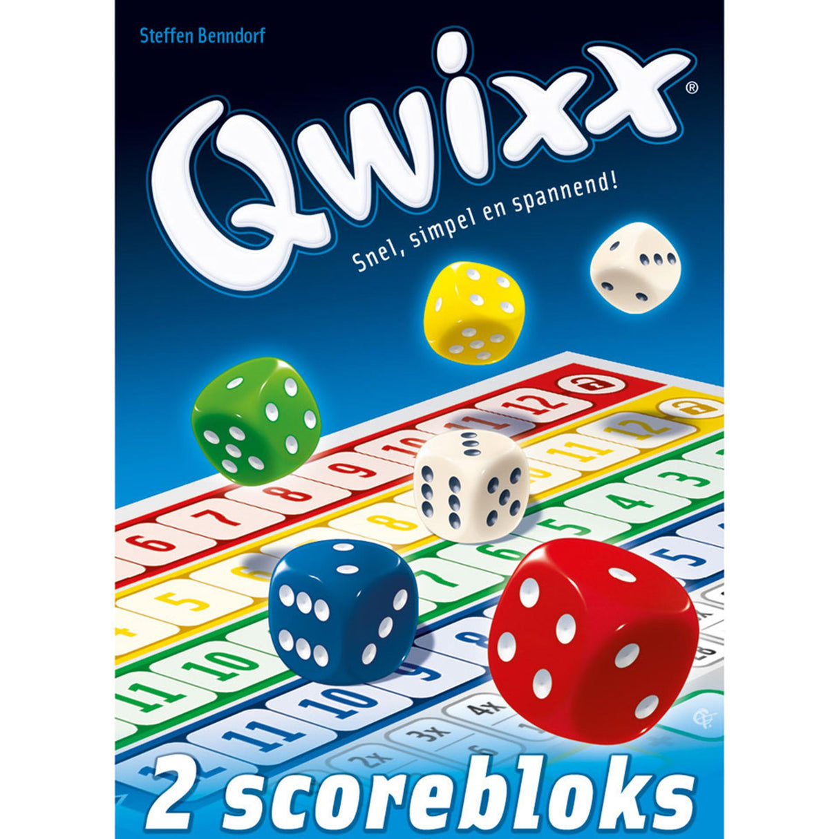White Goblin Games Qwixx 2 Punkteblöcke