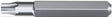 Wiha 70054004 microbit 28 mm torx® 4 mm t4 - 40631