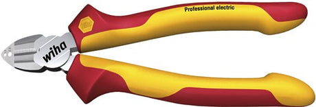 Wiha Abisolier-Seitenschneider Profi elektrisch mit Dynamicjoint® | 160mm | 6 1 2 | in Blisterverpackung - 27431 - 27431