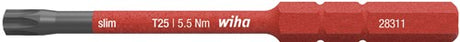 Wiha Wendemesser | Torx T 25 x 75 mm | vde isoliert | 1 Stück - 36071 36071