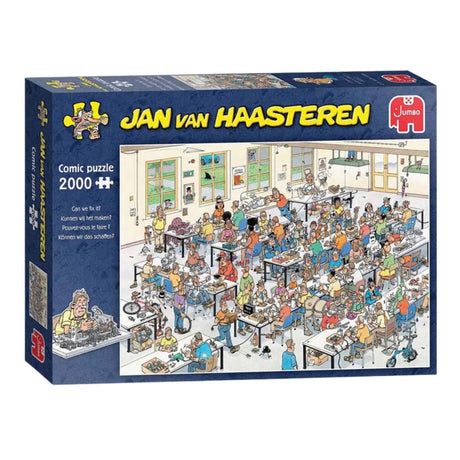 Jumbo-Puzzle von Jan van Haasteren – schaffen wir es? - 2000 Stk.