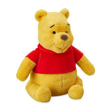 Van der Doelen Plüsch-Winnie Puuh-Bär auf Karte