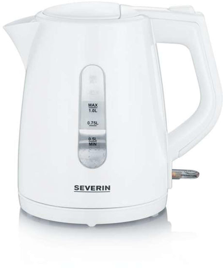 Severin Wasserkocher weiß 1,0 ltr 2200w
