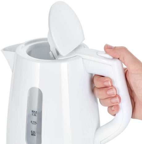 Severin Wasserkocher weiß 1,0 ltr kabellos 2200w